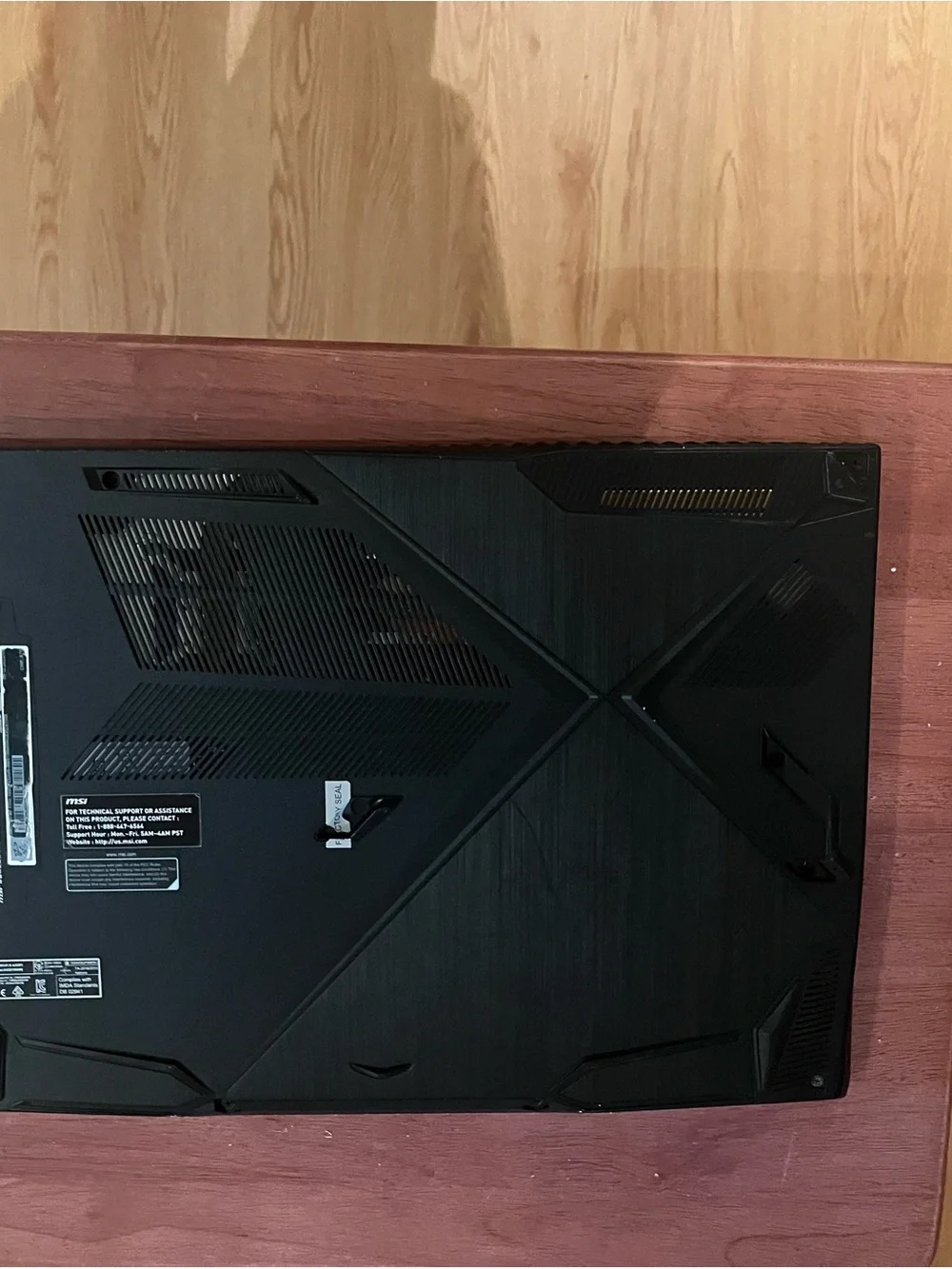 MSI Laptop with Red Backlit Keyboard - High-Performance Gaming Laptop